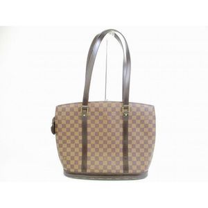 Louis Vuitton Damier Babylon Tote Bag Shoulder Bag Brown